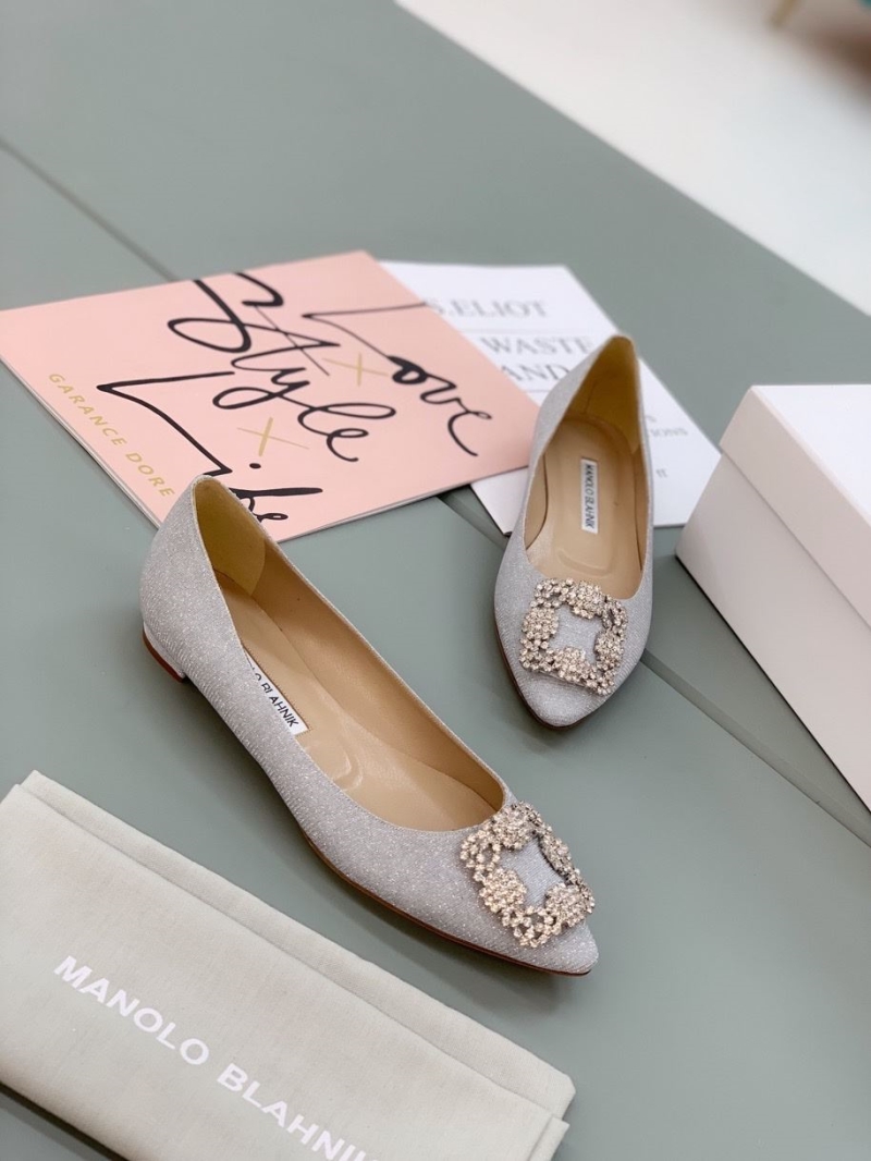 Manolo Blahnik flat shoes